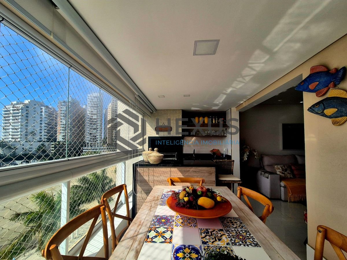 Foto 6 de Apartamento frente mar com varanda gourmet vista mar e lazer no Jardim Astúrias, Guarujá