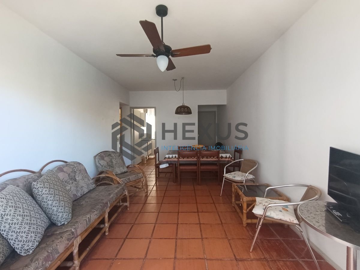 Foto 4 de Apartamento com varanda e lazer a 300m da praia na região do Tortugas na Enseada, Guarujá
