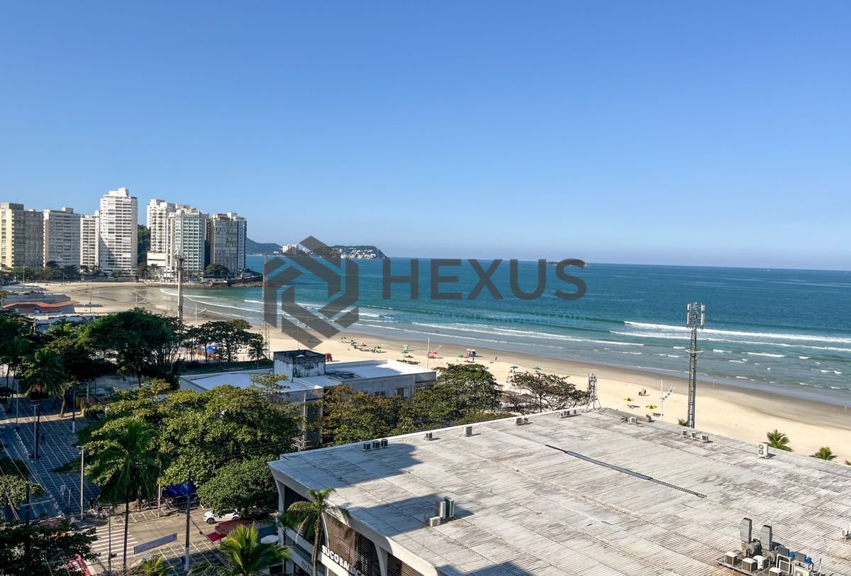 Foto 16 de Apartamento reformado frente mar com varanda gourmet vista mar e lazer nas Pitangueiras, Guarujá