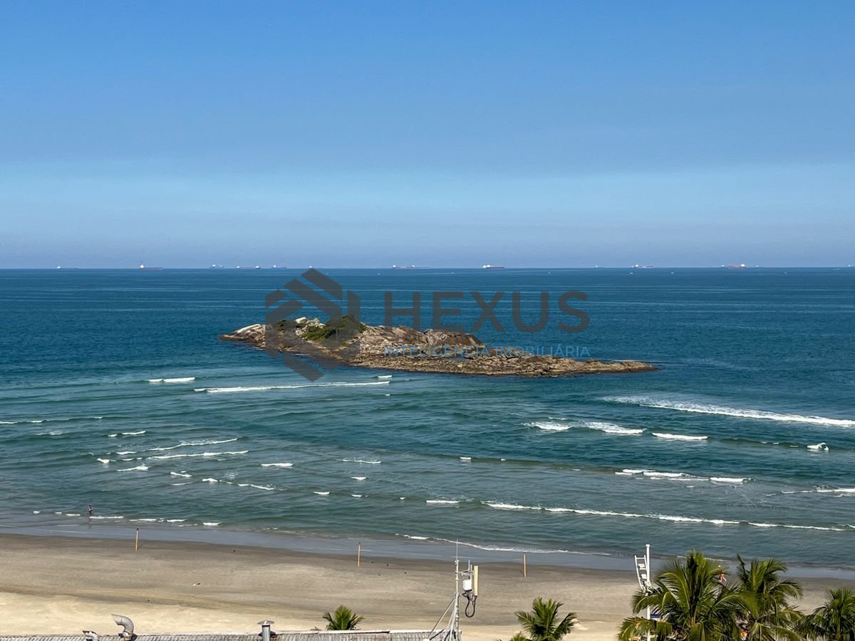 Foto 19 de Apartamento reformado frente mar com varanda gourmet vista mar e lazer nas Pitangueiras, Guarujá