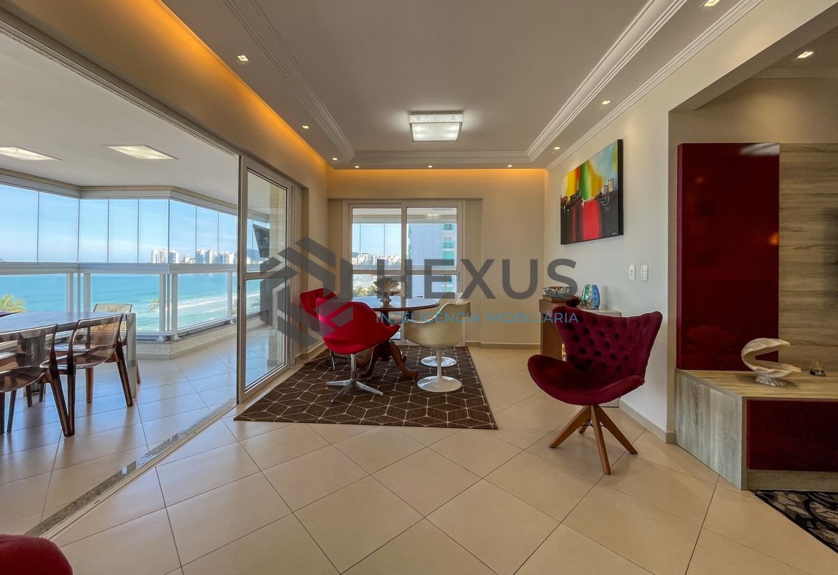 Foto 9 de Apartamento reformado frente mar com varanda gourmet vista mar e lazer nas Pitangueiras, Guarujá