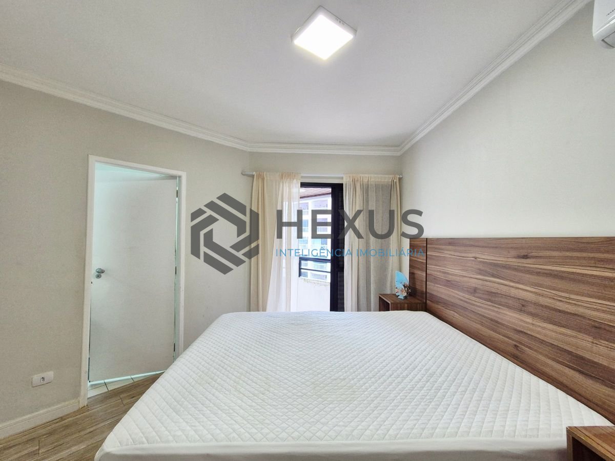Foto 10 de Apartamento com varanda vista mar e lazer nas Pitangueiras, Guarujá