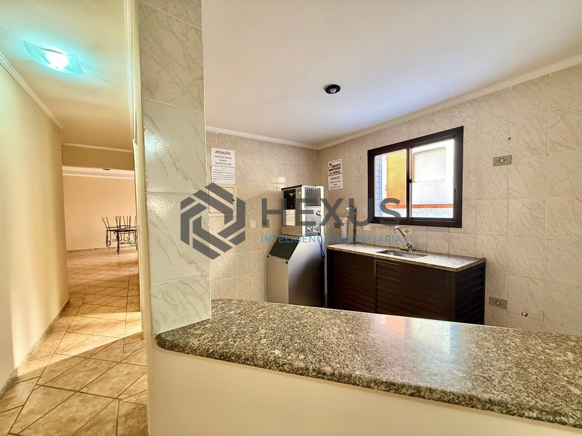 Foto 32 de Apartamento com varanda e lazer a 350m da praia na Enseada, Guarujá