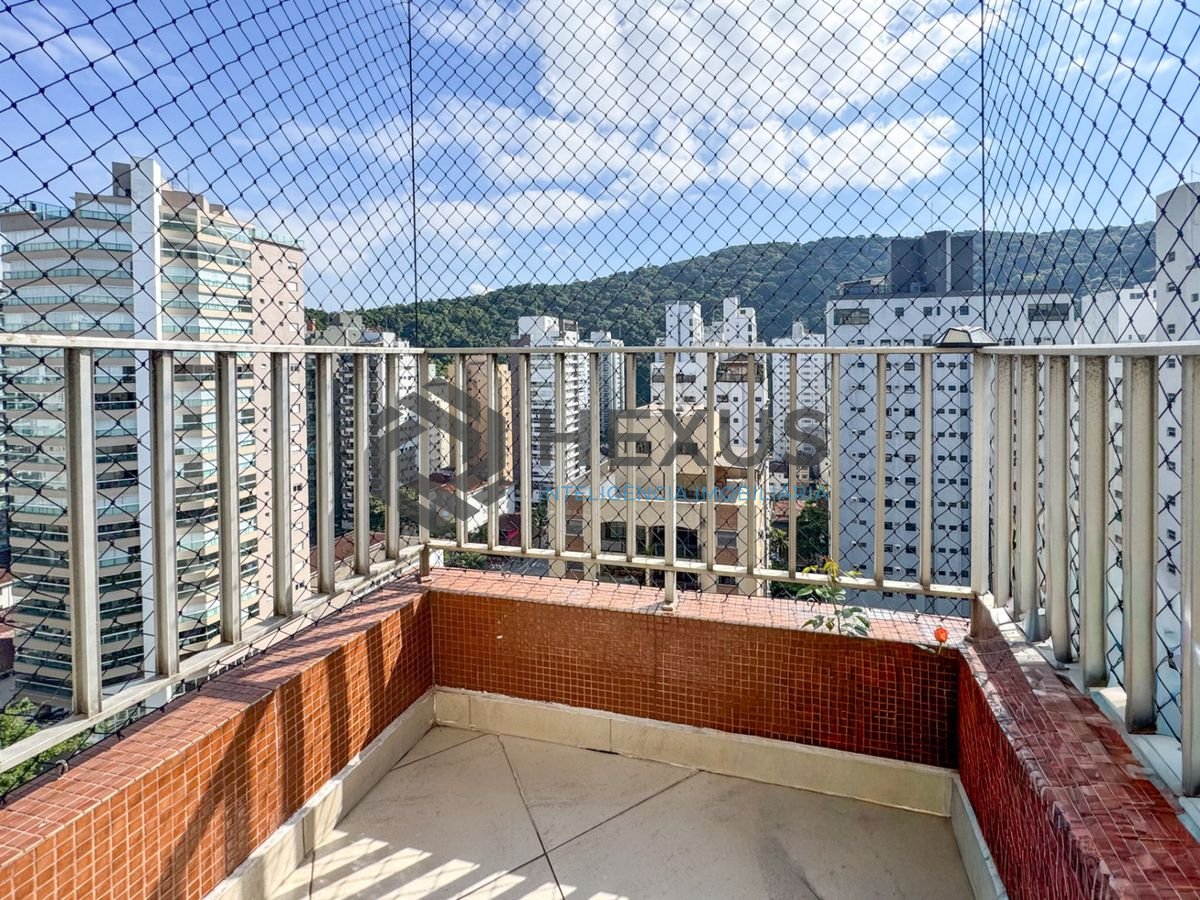 Foto 7 de Apartamento com varanda a 2 quadras da praia nas Pitangueiras, Guarujá