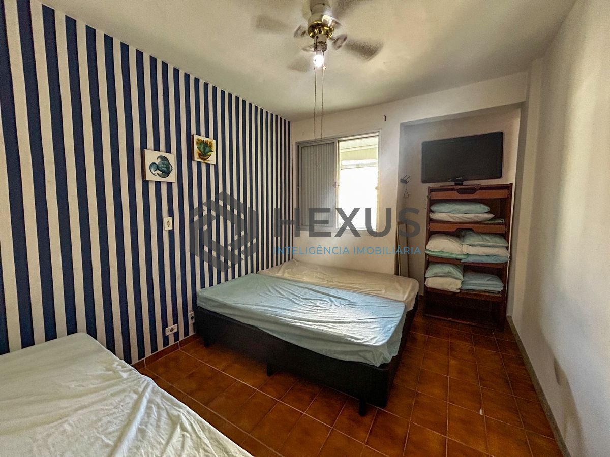 Foto 8 de Apartamento com varanda e lazer a 500m da praia na região do Jardim Las Palmas no Jardim Astúrias, Guarujá