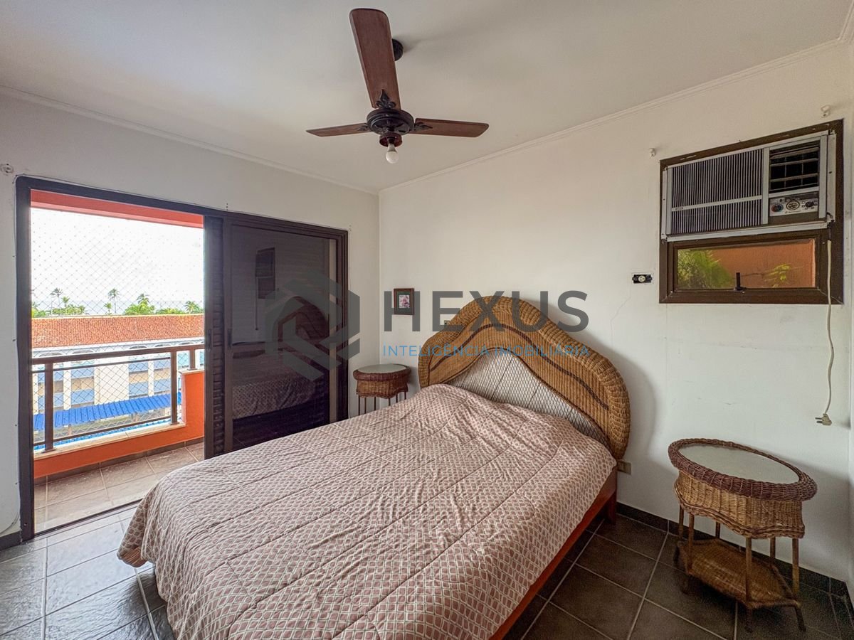 Foto 10 de Apartamento com varanda vista mar e lazer a 50m da praia no Tejereba na Enseada, Guarujá