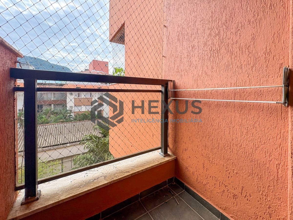 Foto 18 de Apartamento com varanda vista mar e lazer a 50m da praia no Tejereba na Enseada, Guarujá
