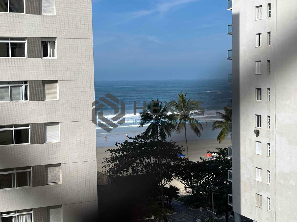 Foto 11 de Apartamento com vista mar na beira mar da Praia das Pitangueiras, Guaruja