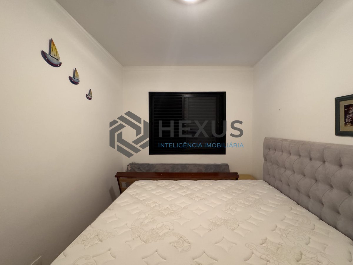 Foto 16 de Apartamento com varanda e lazer na quadra mar da Praia das Pitangueiras, Guaruja - Hexus