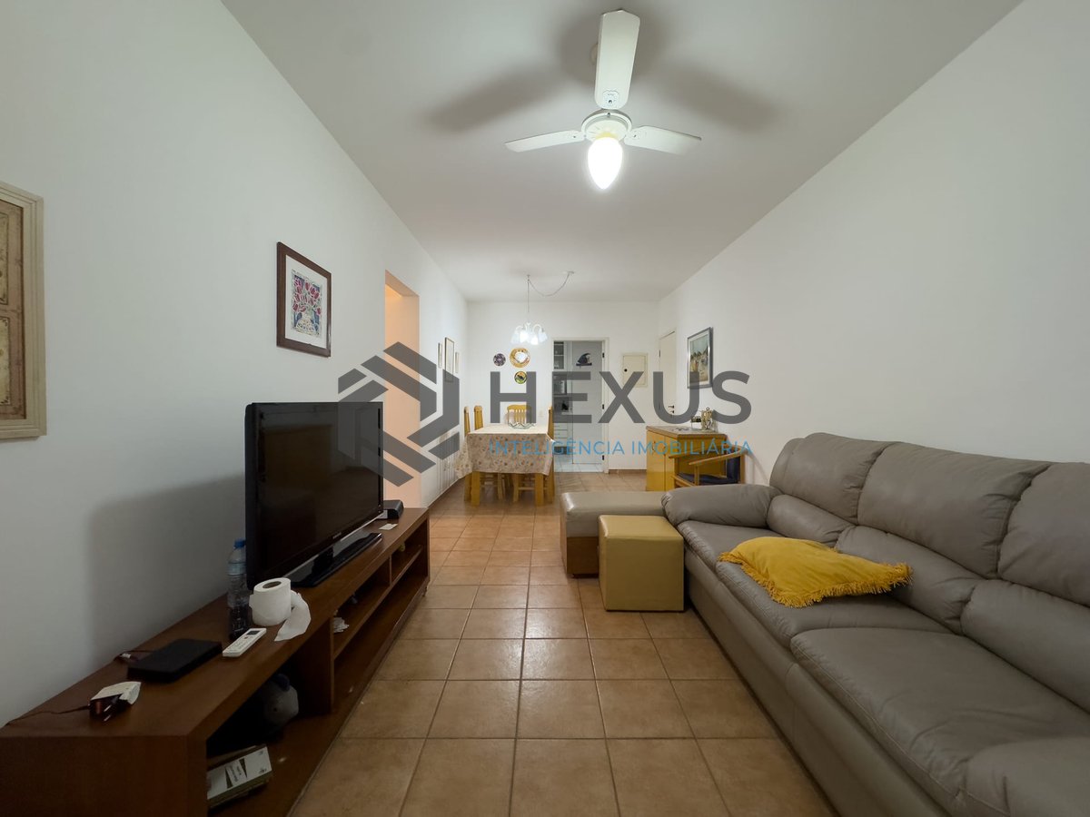 Foto 4 de Apartamento com varanda e lazer na quadra mar da Praia das Pitangueiras, Guaruja - Hexus