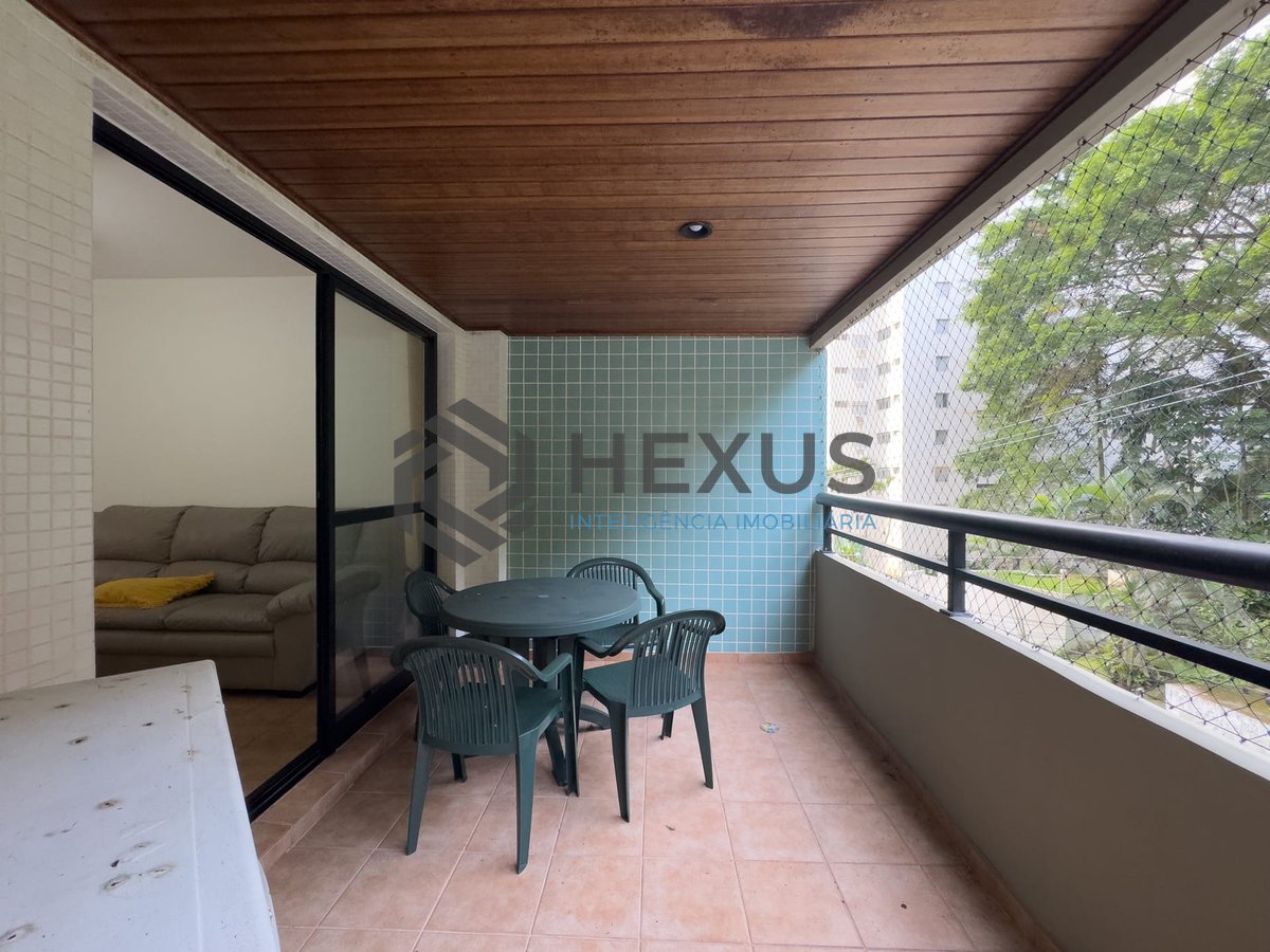 Foto 8 de Apartamento com varanda e lazer na quadra mar da Praia das Pitangueiras, Guaruja - Hexus