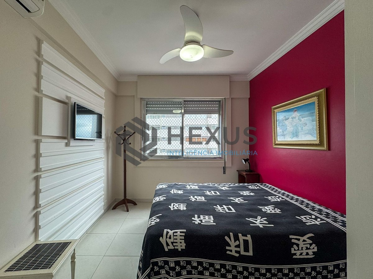 Foto 13 de Apartamento reformado com vista mar na beira mar da Praia das Pitangueiras, Guaruja