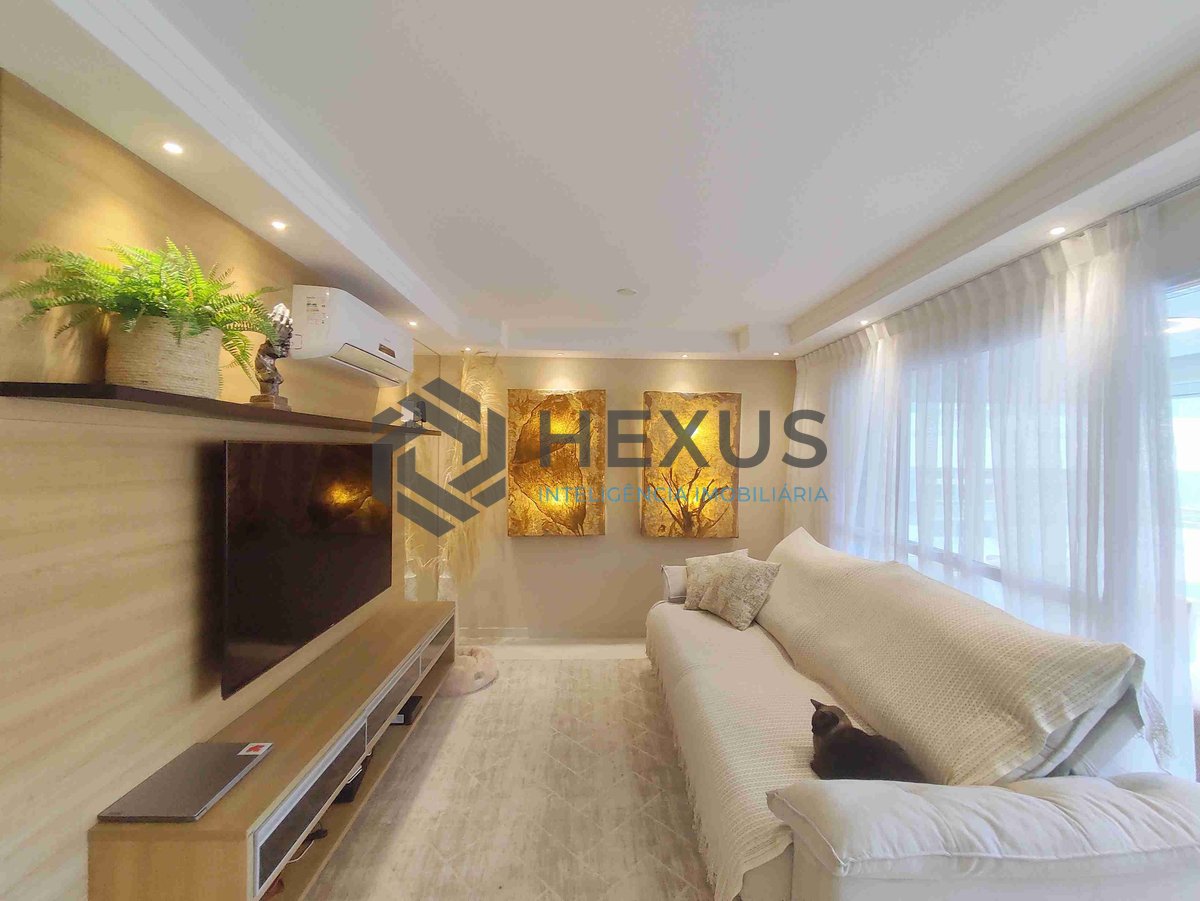 Foto 4 de Apartamento reformado com varanda gourmet e lazer, predio novo, na Praia das Pitangueiras, Guaruja