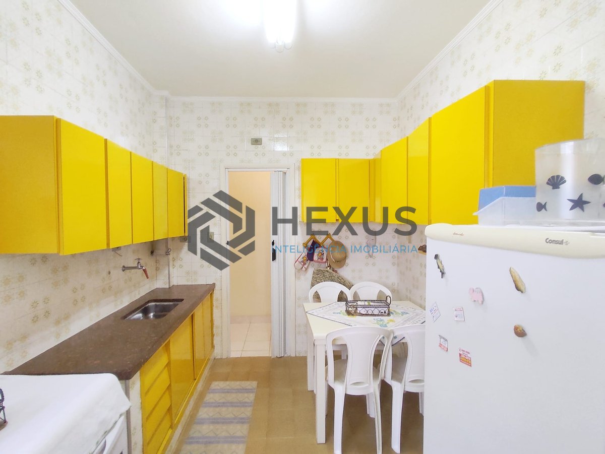 Foto 22 de Apartamento com vista livre, mobiliado, uma quadra da Praia das Asturias, Guaruja | Hexus