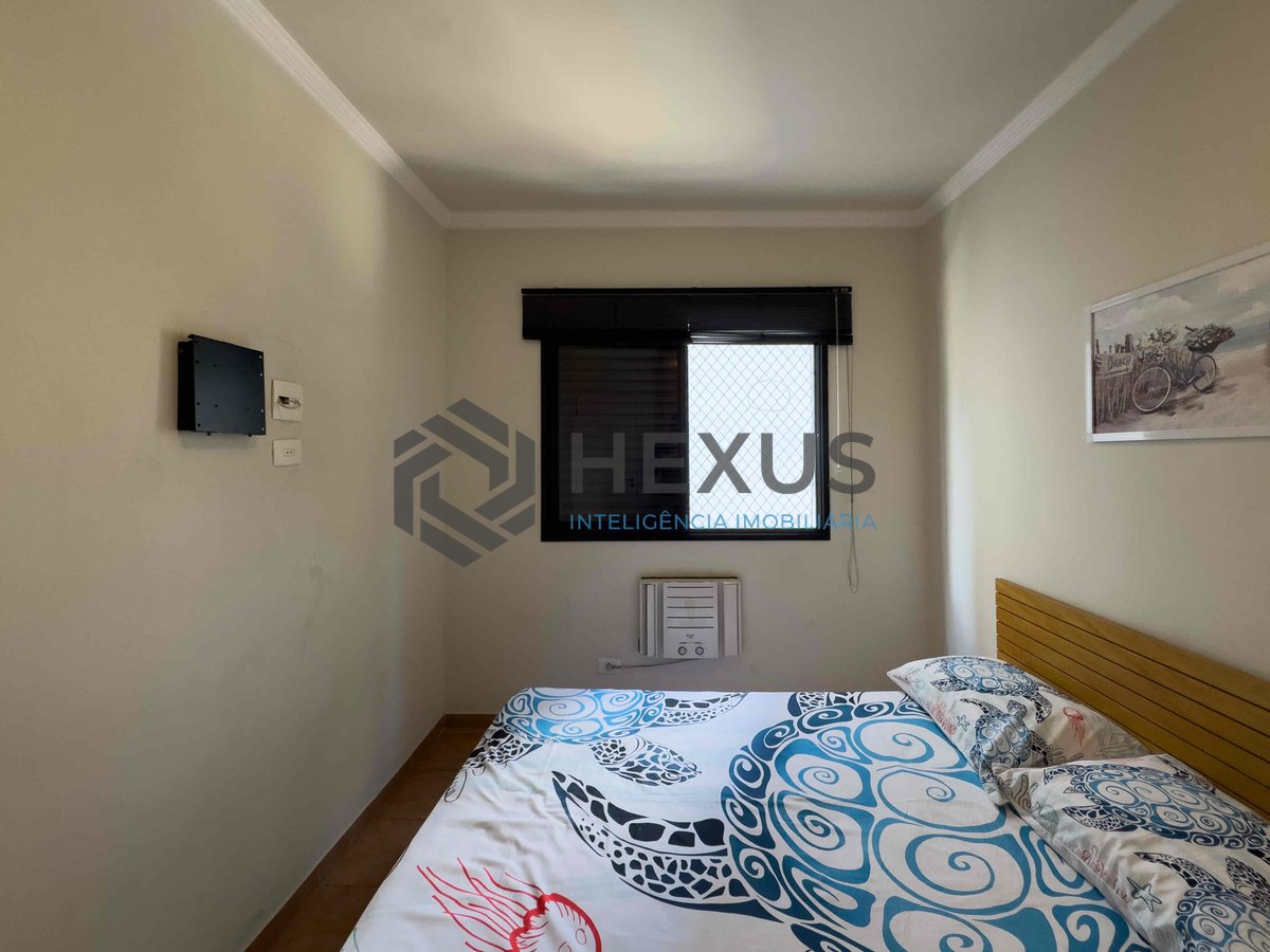 Foto 16 de Apartamento com varanda e lazer na beira mar da Praia das Pitangueiras, Guaruja