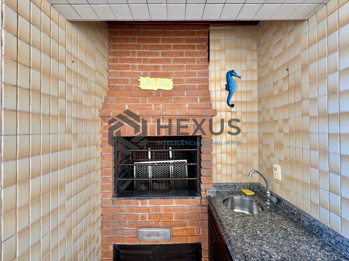 Foto 4 de Apartamento frente mar com varanda gourmet vista mar e lazer na Praia das Asturias, Guaruja