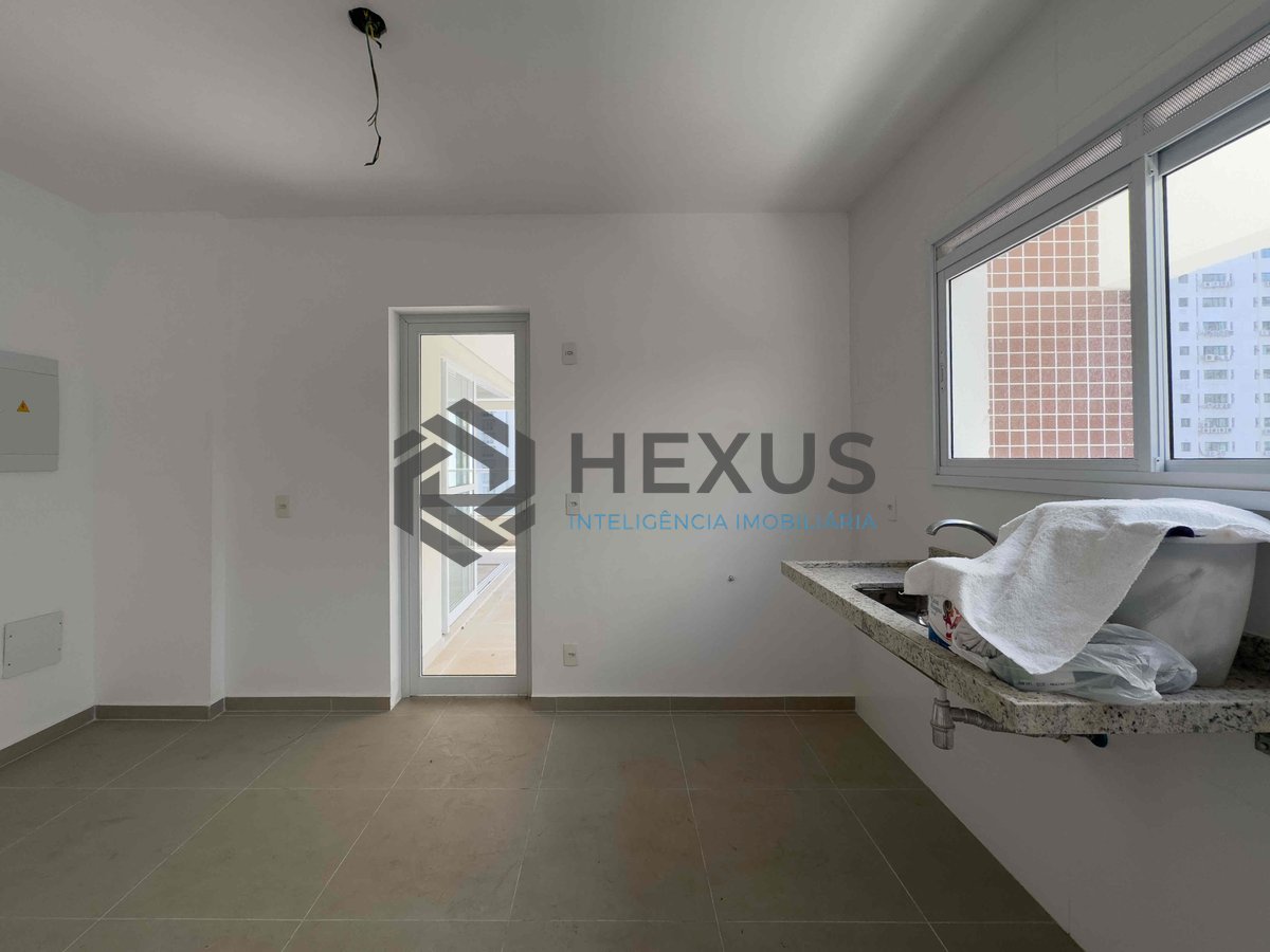 Foto 27 de Apartamento com varanda gourmet em prédio novo com lazer na Praia das Pitangueiras, Guaruja