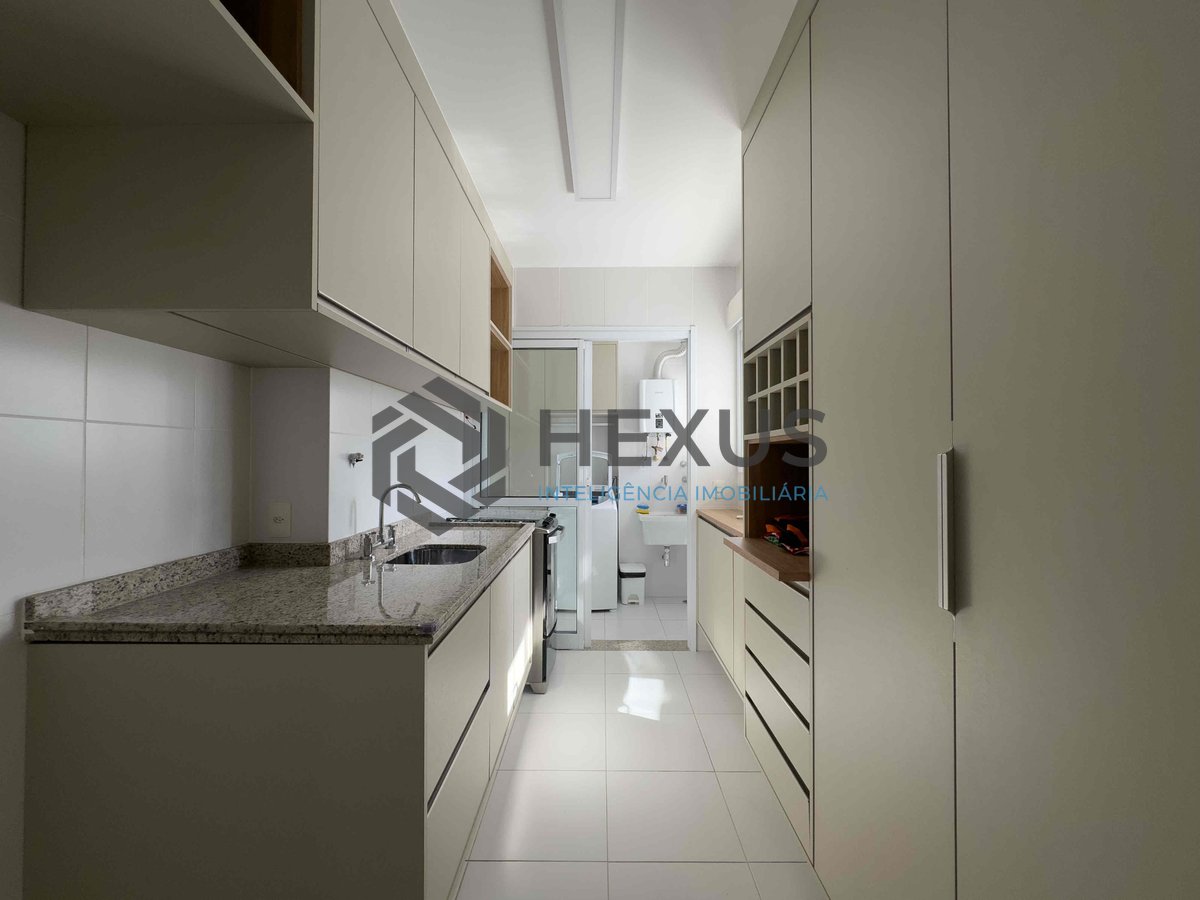 Foto 23 de Apartamento com varanda gourmet em prédio novo com lazer na Praia das Pitangueiras de 3 quartos (1 suíte), 2 vagas, Guarujá-SP.