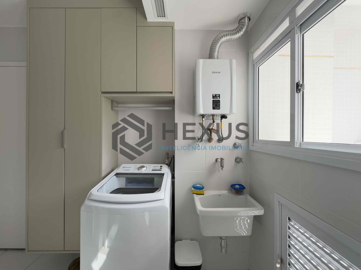 Foto 25 de Apartamento com varanda gourmet em prédio novo com lazer na Praia das Pitangueiras de 3 quartos (1 suíte), 2 vagas, Guarujá-SP.