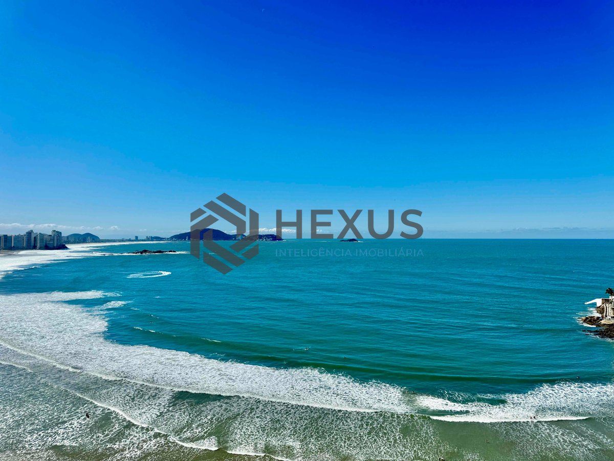 Foto 12 de Apartamento frente mar com varanda gourmet vista mar e lazer na Praia das Asturias, Guaruja