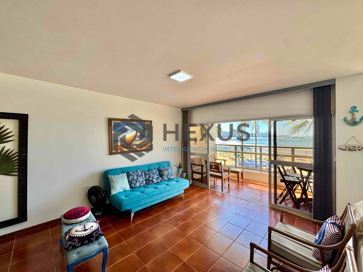 Foto 6 de Apartamento frente mar com varanda vista mar na Praia das Asturias, Guaruja