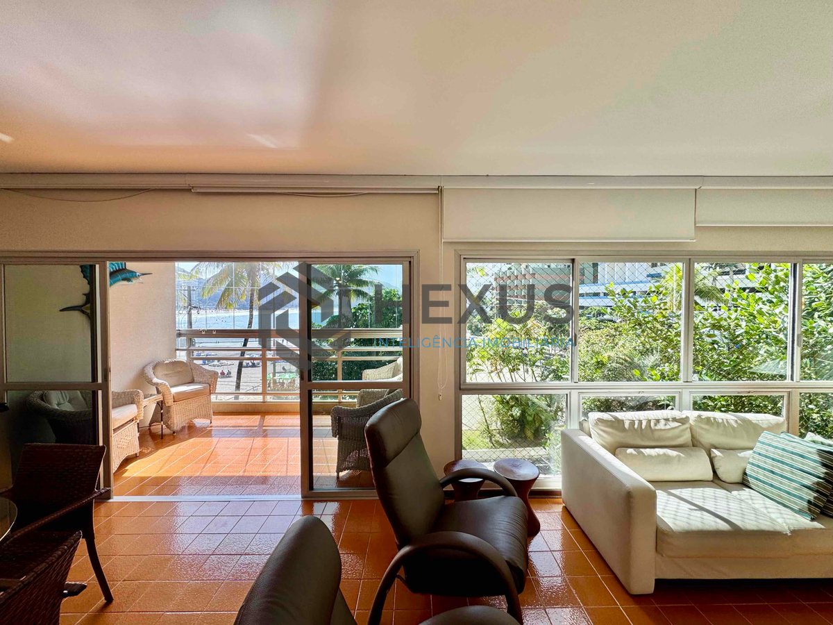 Foto 17 de Apartamento frente mar com varanda vista mar e lazer na Praia das Asturias, Guaruja
