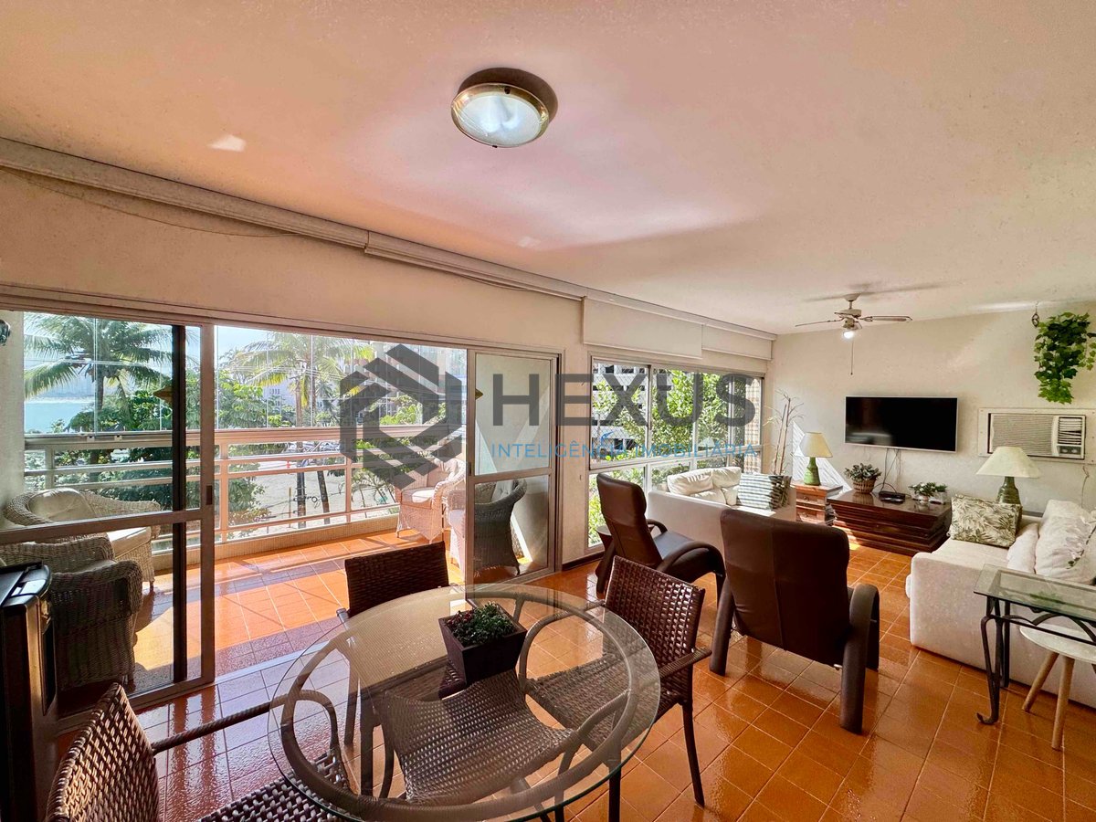 Foto 10 de Apartamento frente mar com varanda vista mar e lazer na Praia das Asturias, Guaruja