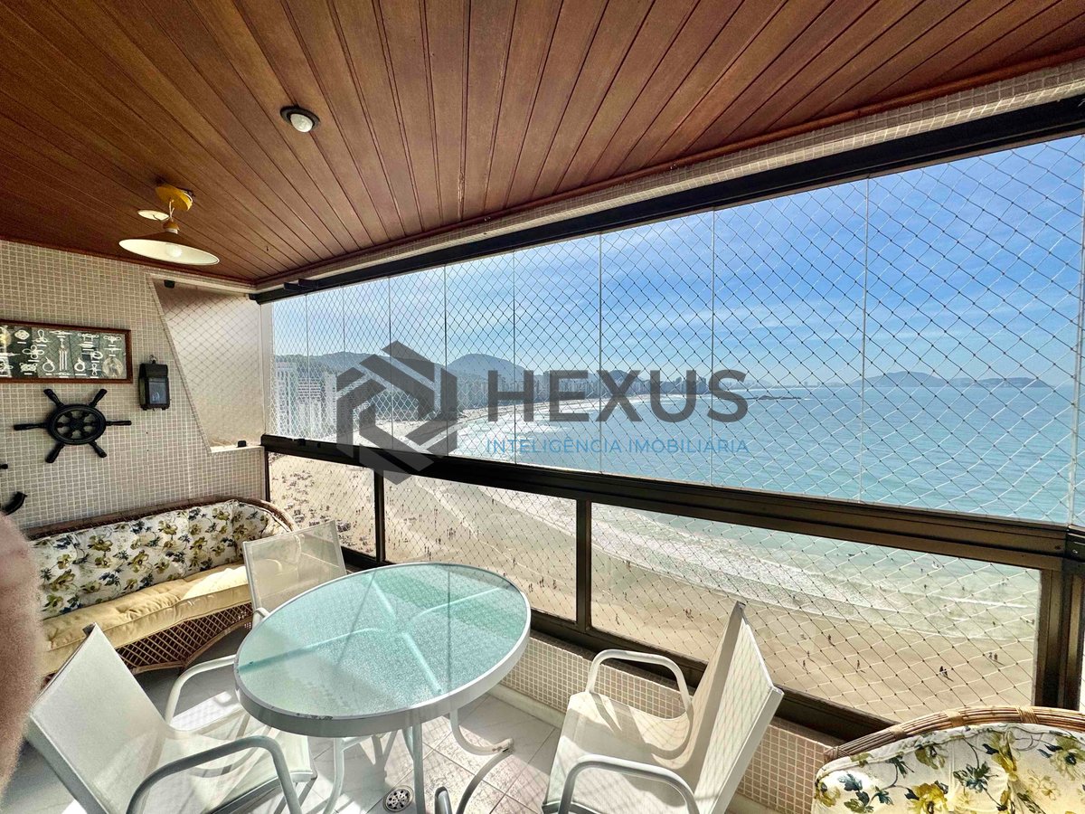 Foto 14 de Apartamento frente mar com varanda vista mar e lazer na Praia das Asturias, Guaruja