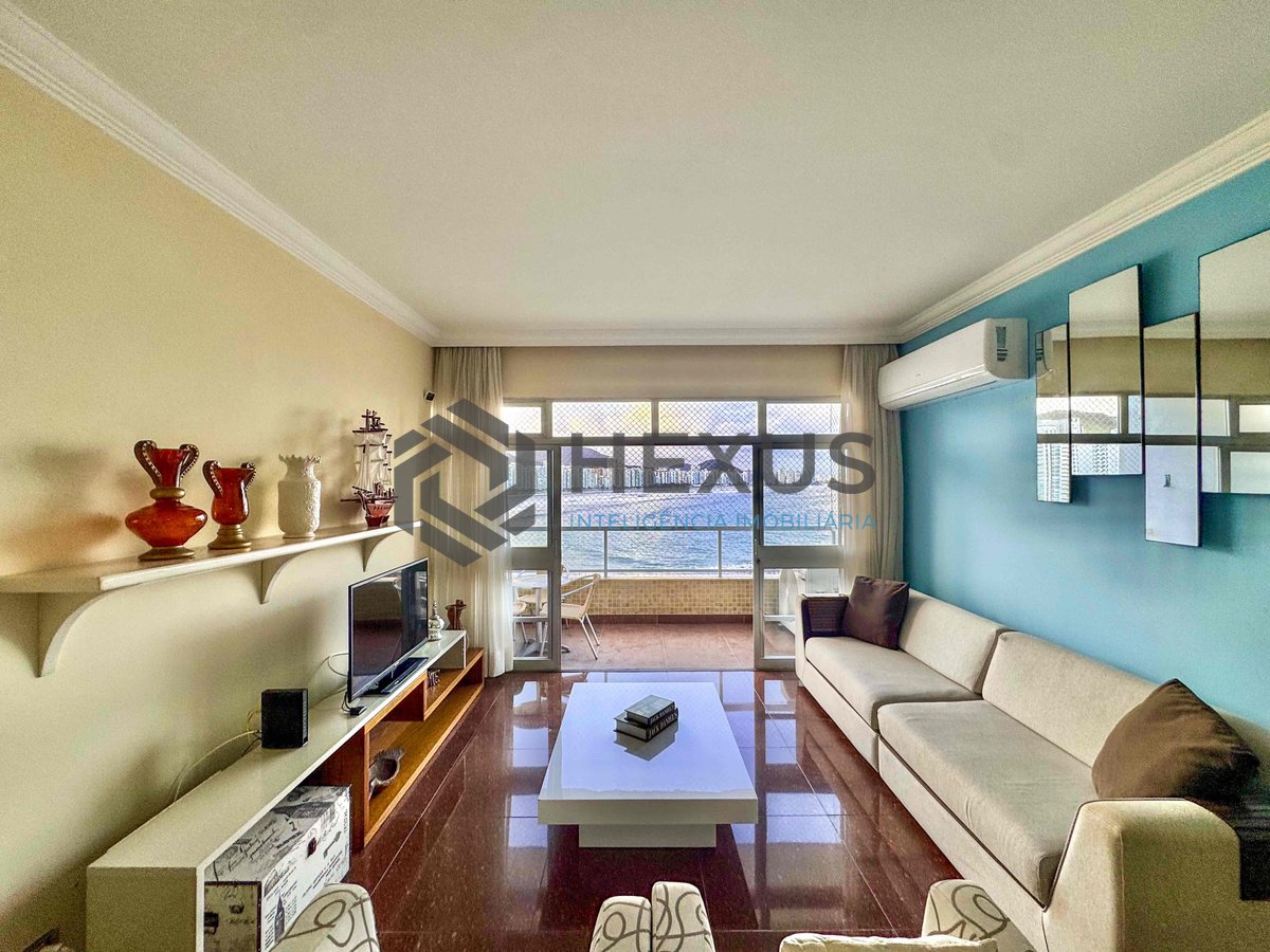 Foto 2 de Apartamento frente mar com varanda vista mar na Praia das Asturias, Guaruja
