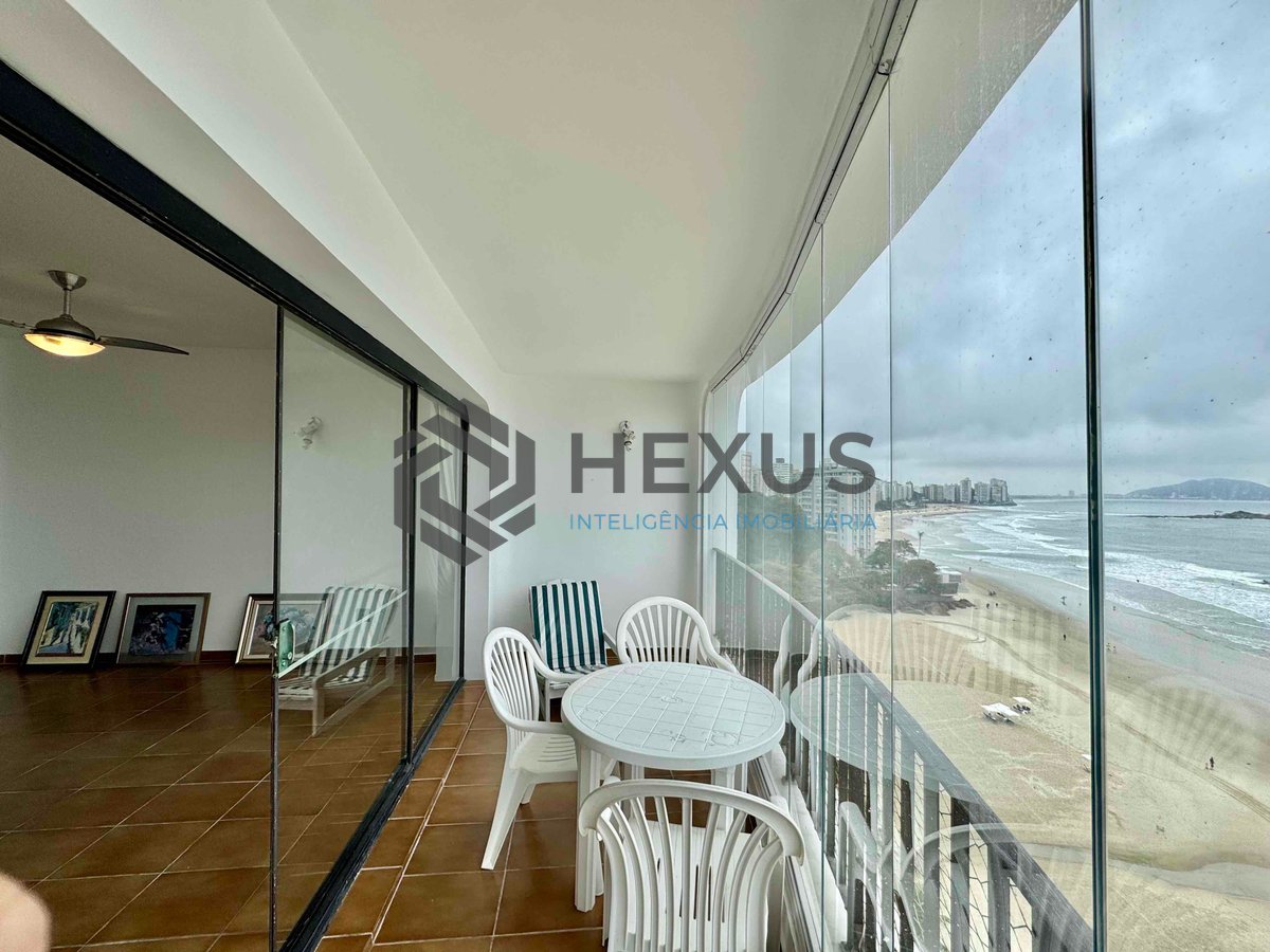 Foto 8 de Apartamento frente mar com varanda vista mar na Praia das Asturias, Guaruja