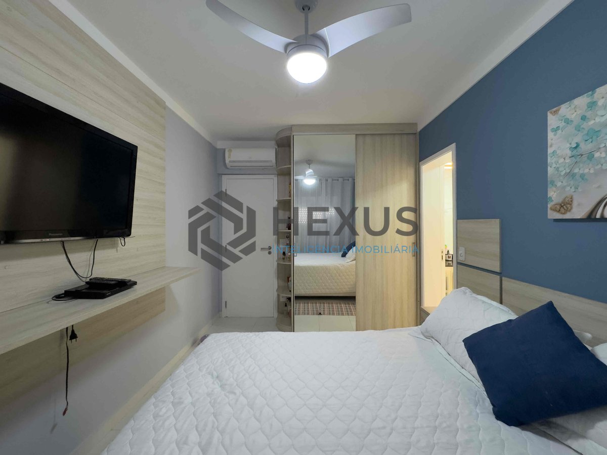 Foto 12 de Apartamento com varanda gourmet vista mar e lazer na beira mar da Praia das Pitangueiras, Guaruja
