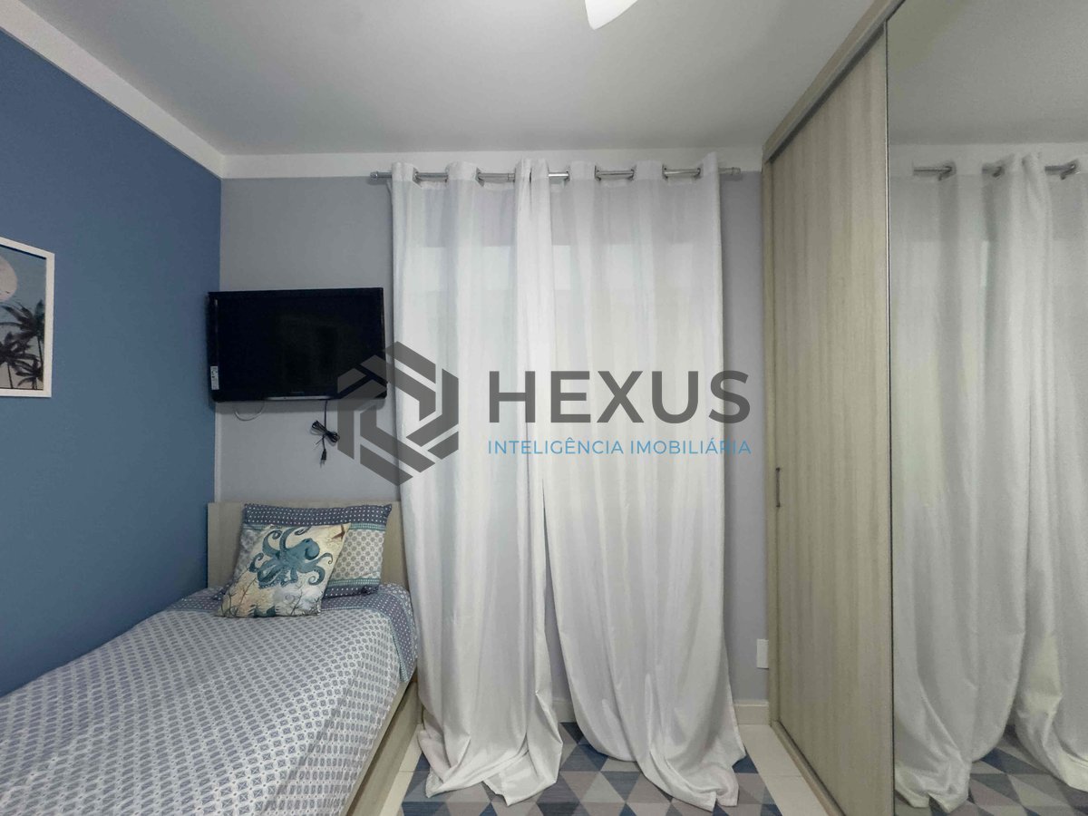 Foto 18 de Apartamento com varanda gourmet vista mar e lazer na beira mar da Praia das Pitangueiras, Guaruja
