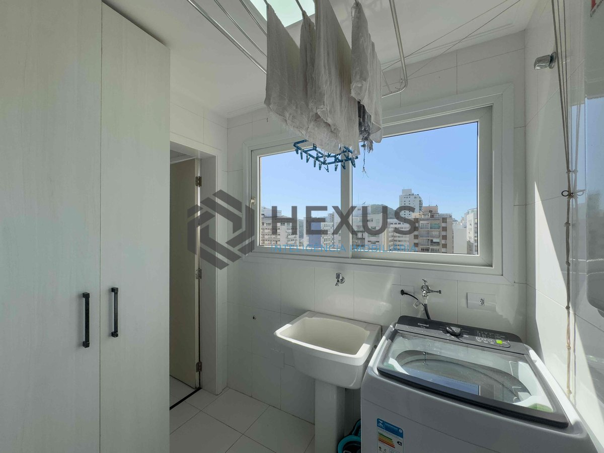 Foto 24 de Apartamento com varanda gourmet vista mar e lazer na beira mar da Praia das Pitangueiras, Guaruja