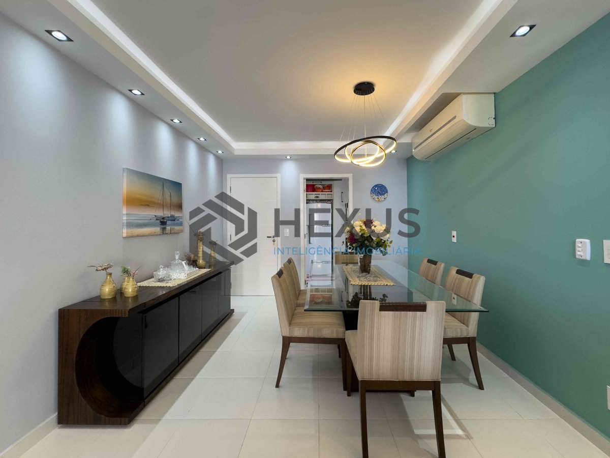 Foto 8 de Apartamento com varanda gourmet vista mar e lazer na beira mar da Praia das Pitangueiras, Guaruja