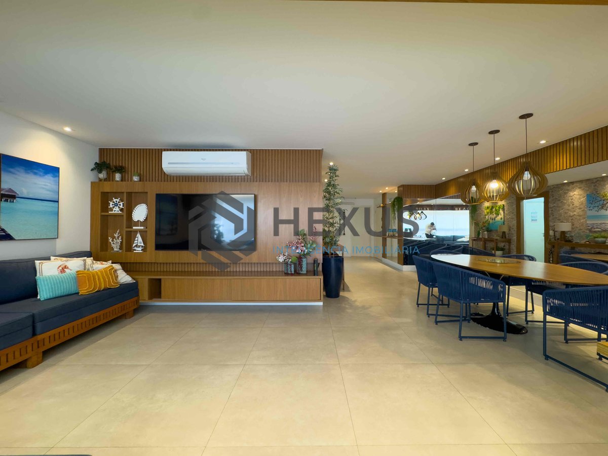 Foto 14 de Apartamento reformado com varanda gourmet e lazer na Praia das Pitangueiras, Guaruja