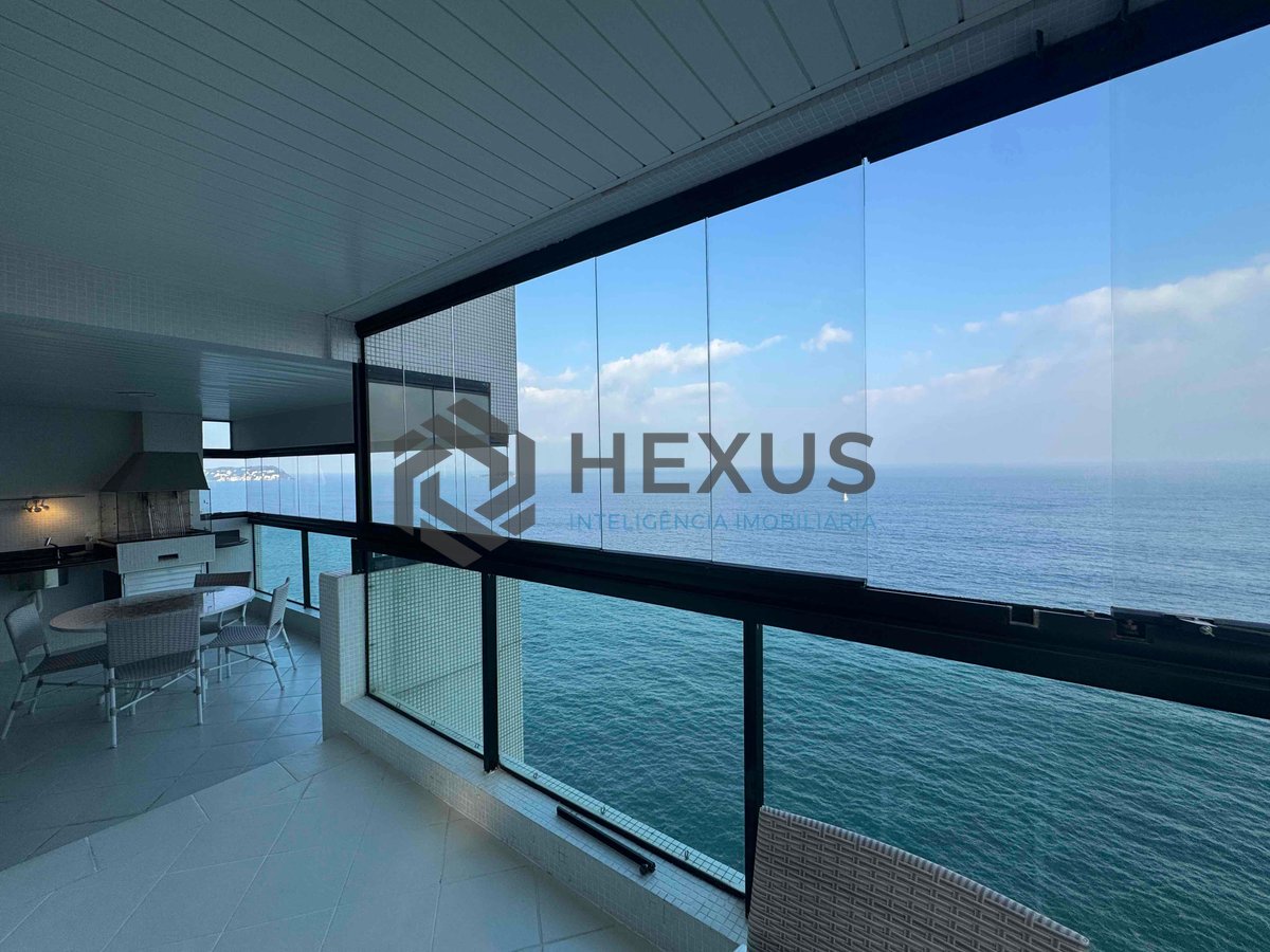 Foto 11 de Apartamento frente mar com varanda gourmet e lazer na Praia das Pitangueiras, Guaruja