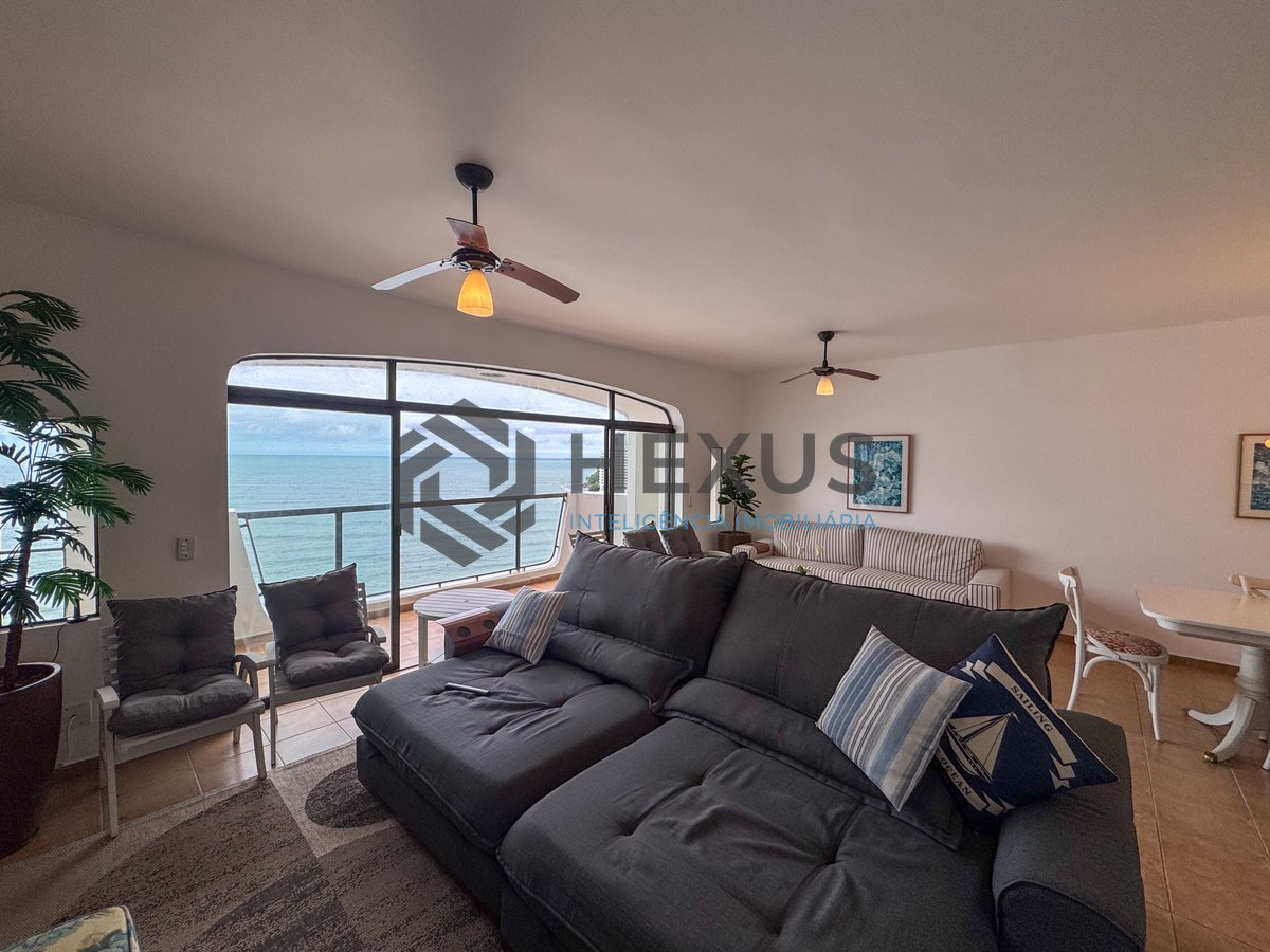 Foto 3 de Apartamento frente mar com varanda vista mar na Praia das Asturias, Guaruja