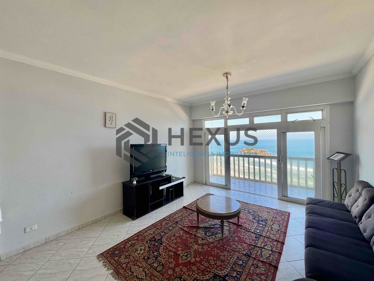 Foto 6 de Apartamento frente mar com varanda e vista mar na Praia das Pitangueiras, Guaruja