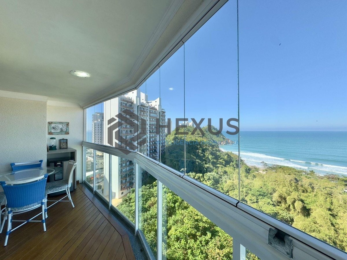 Foto 2 de Apartamento com varanda gourmet, vista mar, lazer a uma quadra da Praia do Tombo - 3 Quartos (1 Suíte), 2 Vagas, Guaruja SP | Hexus Inteligência Imobiliária