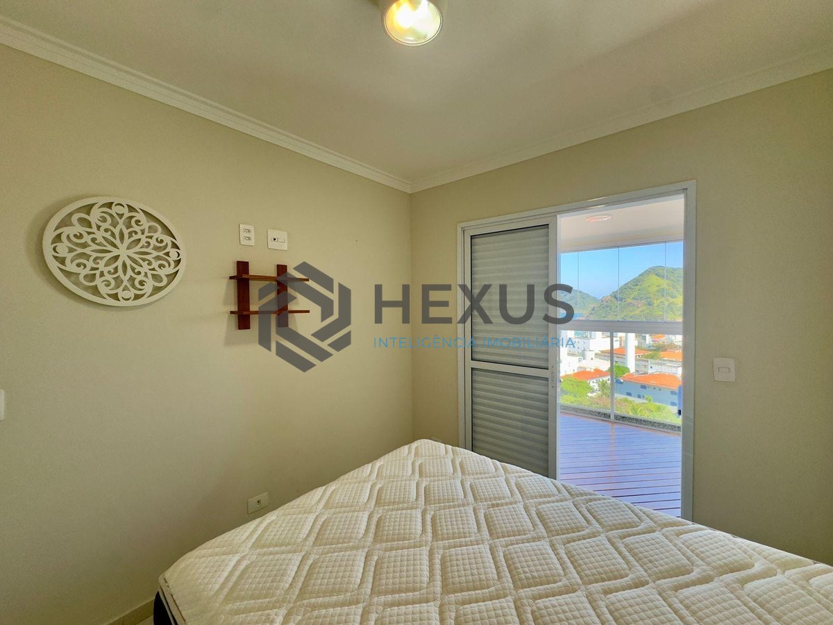 Foto 16 de Apartamento com varanda gourmet, vista mar, lazer a uma quadra da Praia do Tombo - 3 Quartos (1 Suíte), 2 Vagas, Guaruja SP | Hexus Inteligência Imobiliária