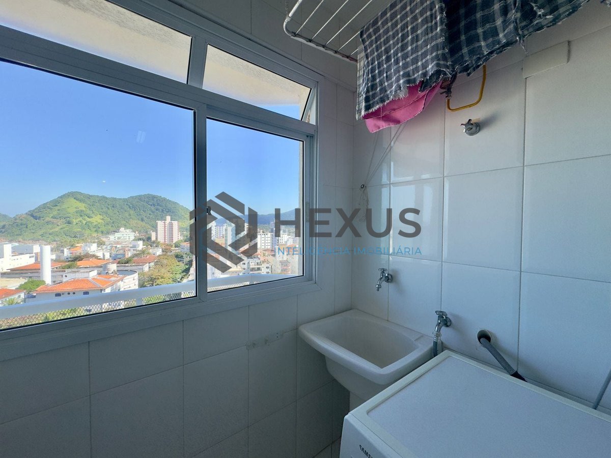 Foto 28 de Apartamento com varanda gourmet, vista mar, lazer a uma quadra da Praia do Tombo - 3 Quartos (1 Suíte), 2 Vagas, Guaruja SP | Hexus Inteligência Imobiliária