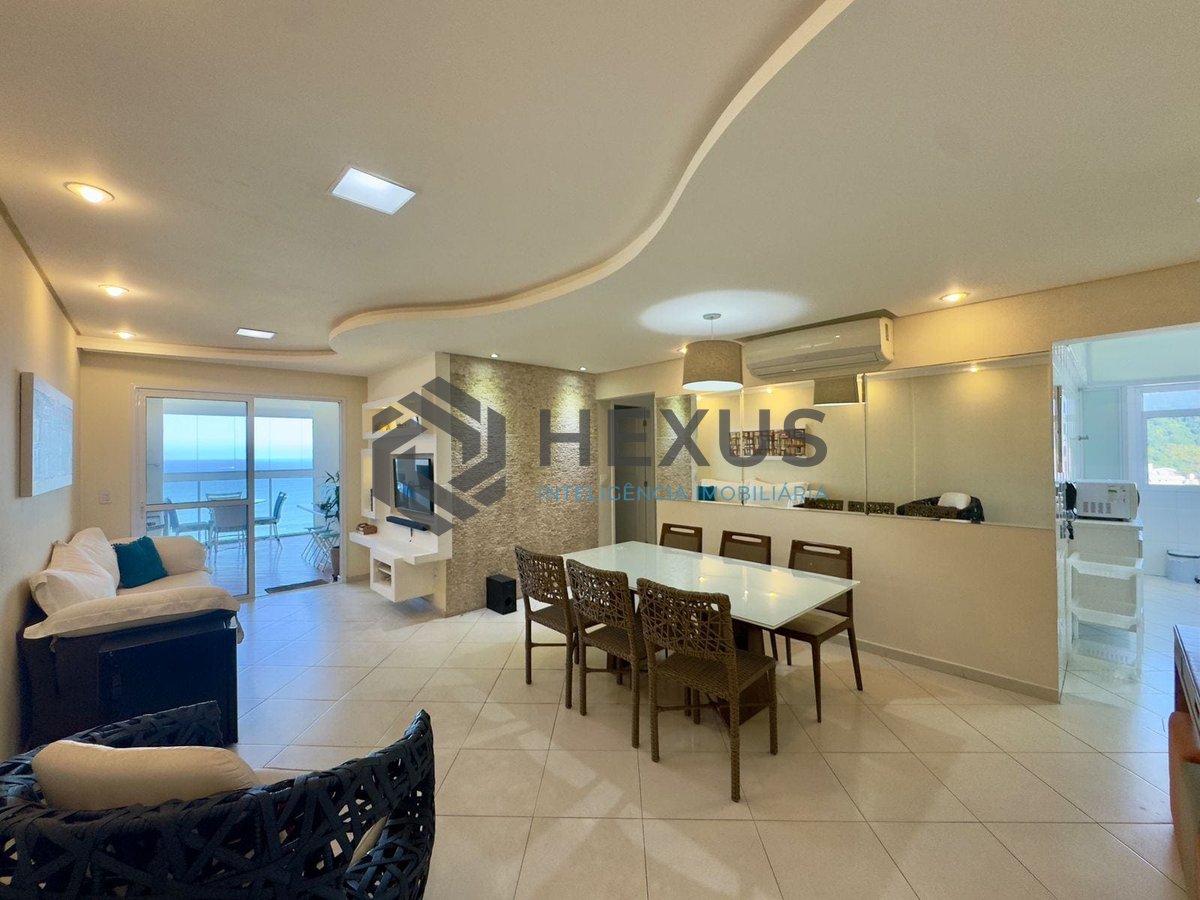 Foto 7 de Apartamento com varanda gourmet, vista mar, lazer a uma quadra da Praia do Tombo - 3 Quartos (1 Suíte), 2 Vagas, Guaruja SP | Hexus Inteligência Imobiliária