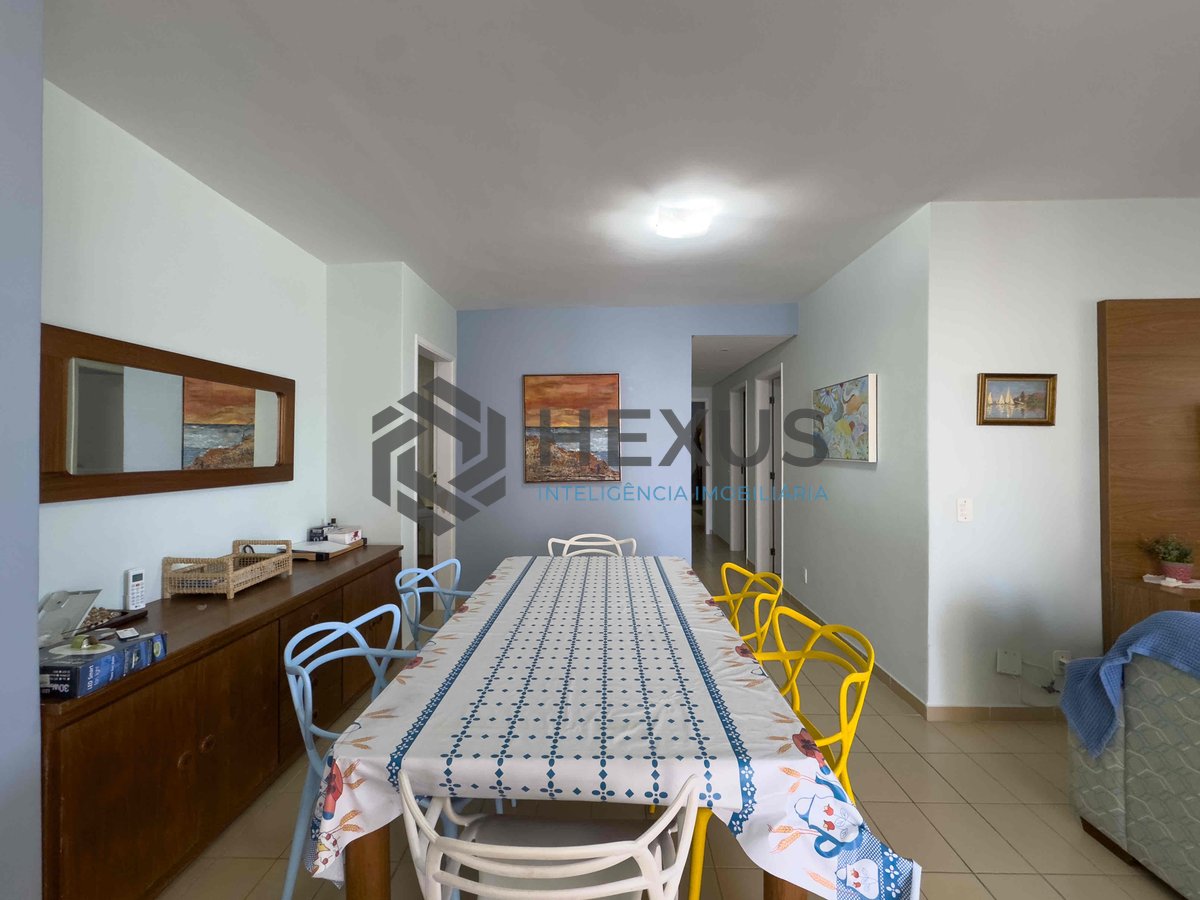 Foto 6 de Apartamento com varanda, vista mar, quadra mar, lazer, Praia das Pitangueiras, Guaruja | Hexus Inteligência Imobiliária