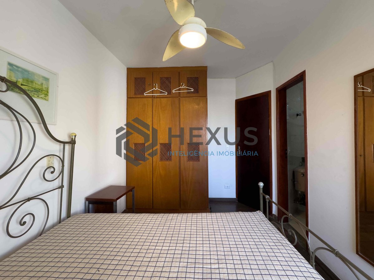 Foto 17 de Apartamento com varanda, vista mar, 2 quadras da Praia das Pitangueiras, Guaruja | Hexus Inteligência Imobiliária