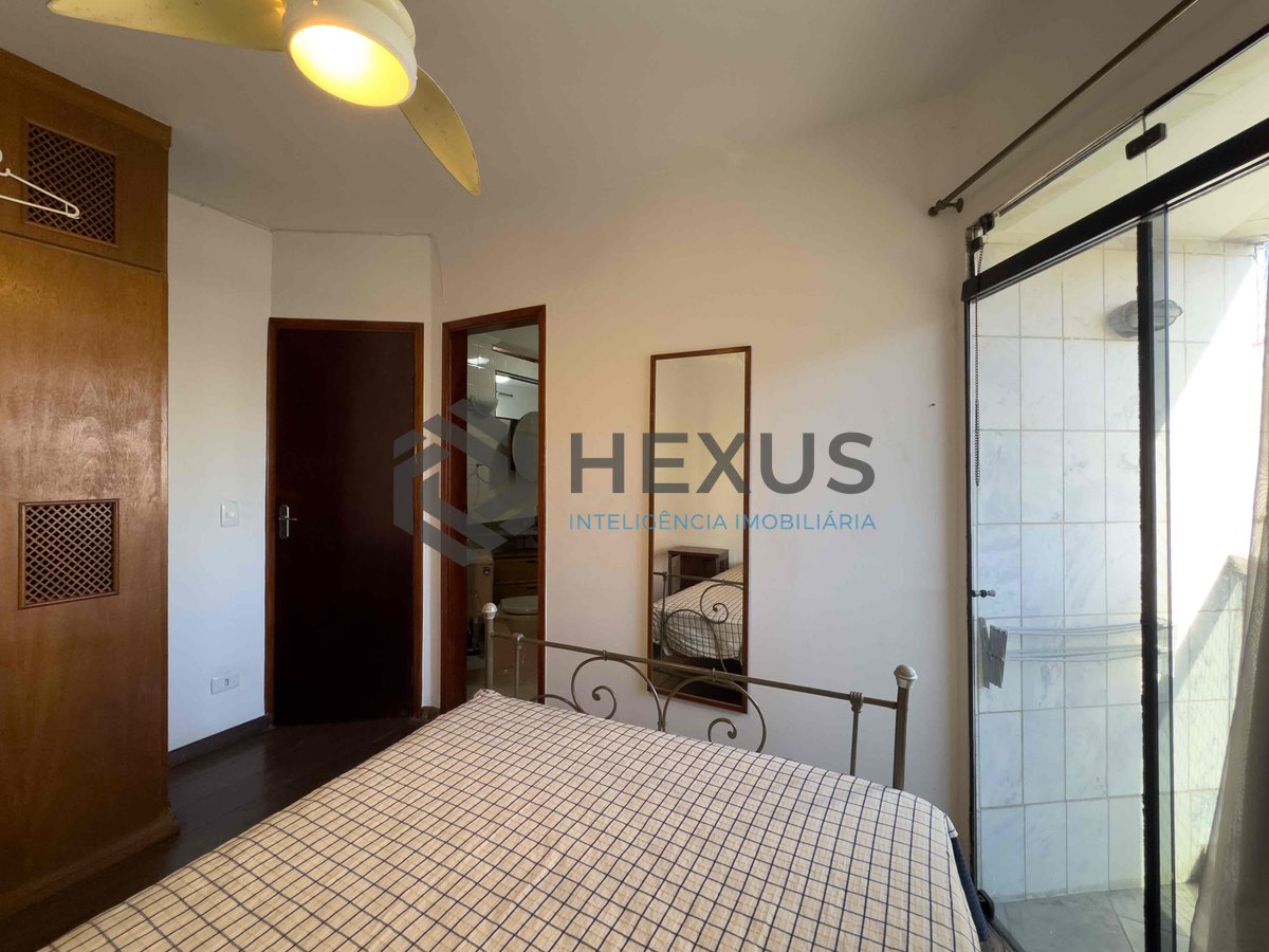 Foto 18 de Apartamento com varanda, vista mar, 2 quadras da Praia das Pitangueiras, Guaruja | Hexus Inteligência Imobiliária