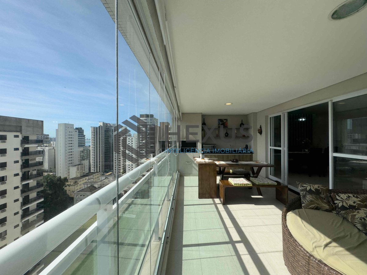 Foto 13 de Apartamento com varanda gourmet em prédio novo com lazer a uma quadra da Praia das Astúrias, Guaruja