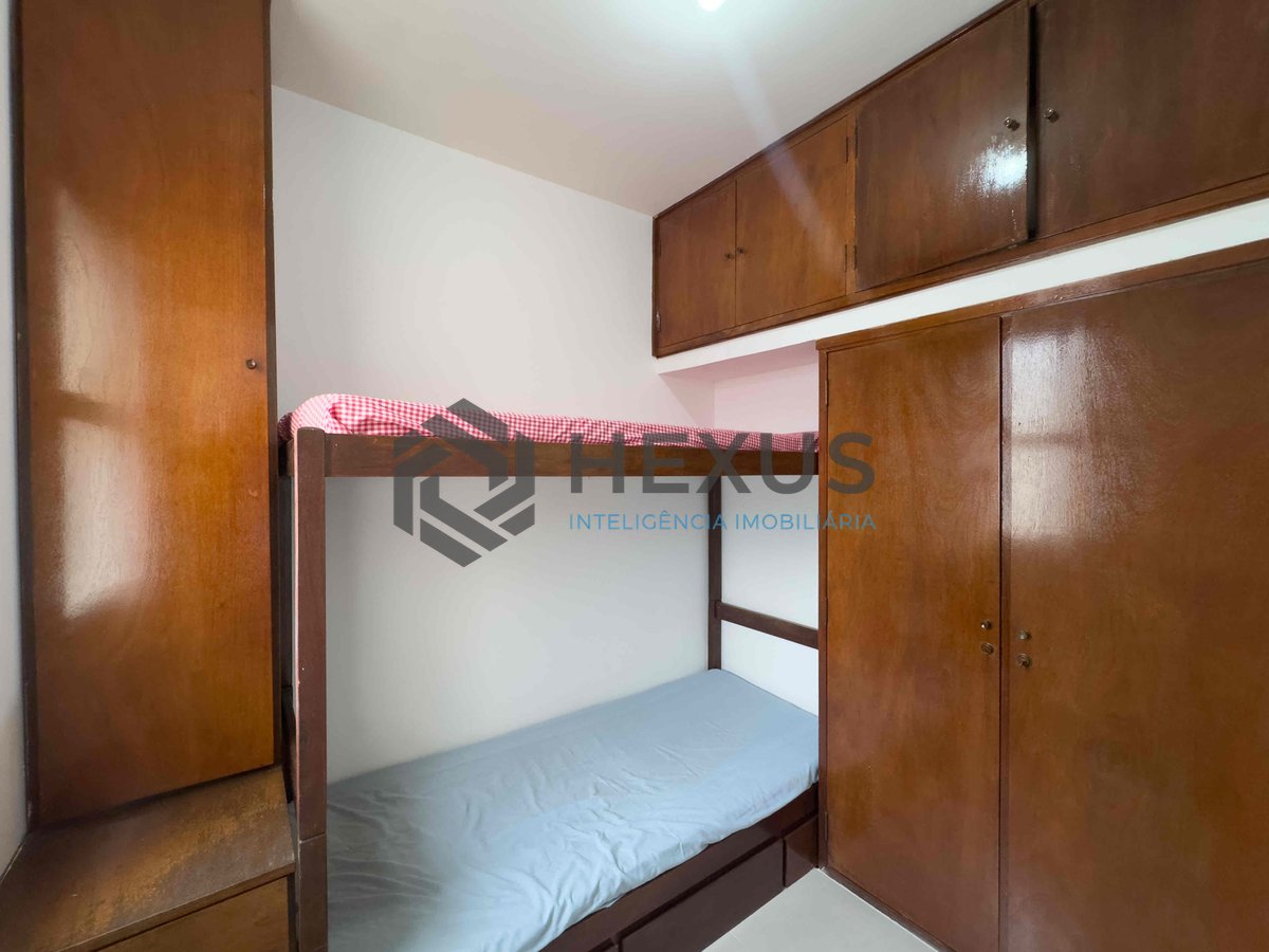 Foto 24 de Apartamento com varanda e vista livre a uma quadra da Praia das Pitangueiras de 3 quartos (1 suíte), 1 vaga, Guarujá-SP.