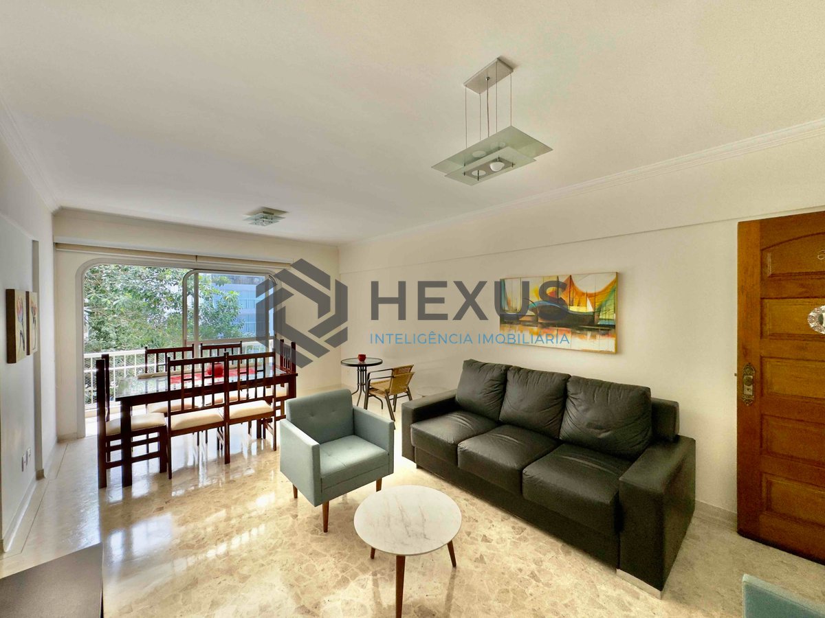 Foto 3 de Apartamento com varanda na Praia das Pitangueiras, Guaruja