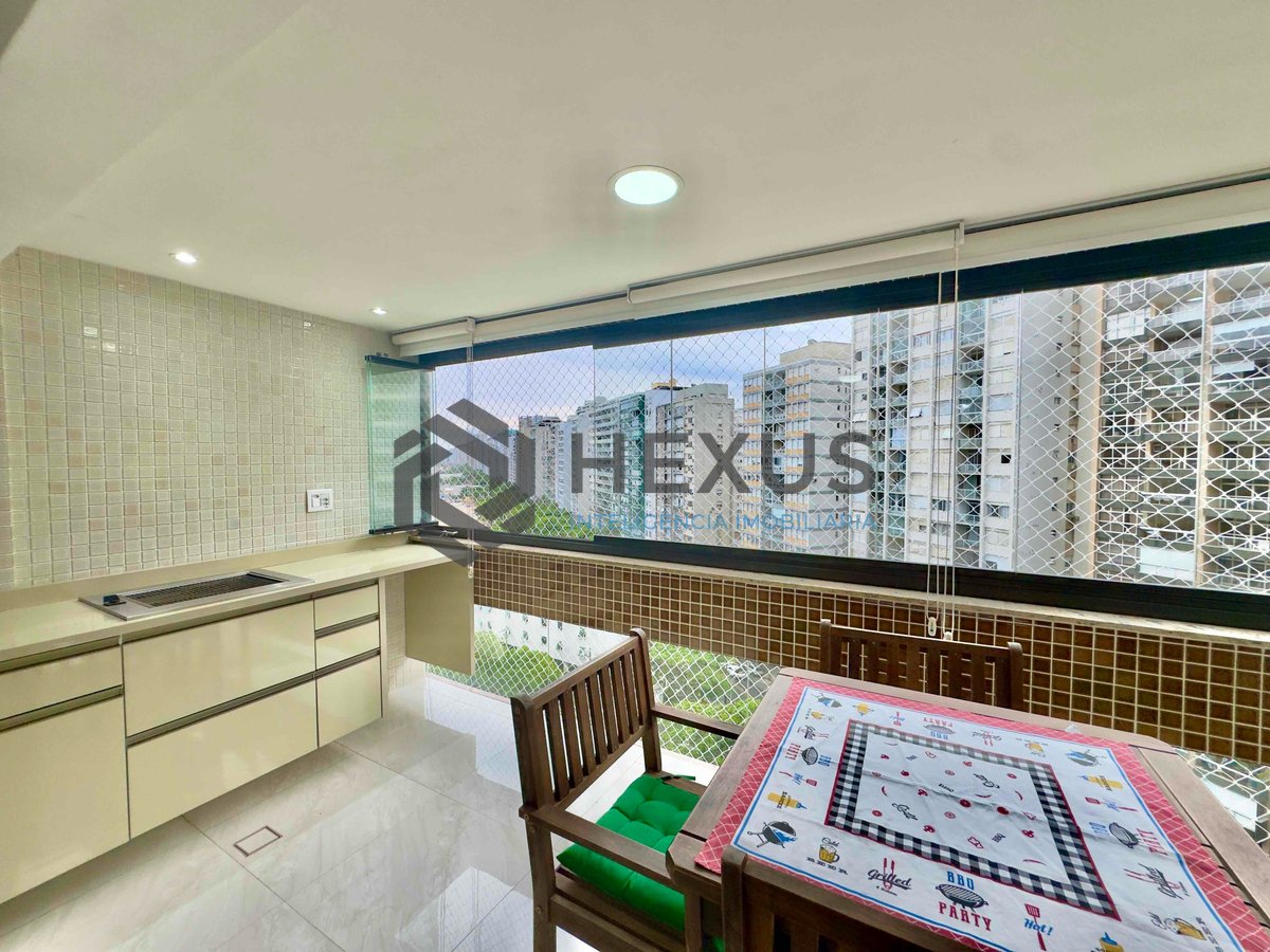 Foto 28 de Apartamento beira mar, varanda, vista mar, lazer, Praia das Pitangueiras, Guaruja | Hexus