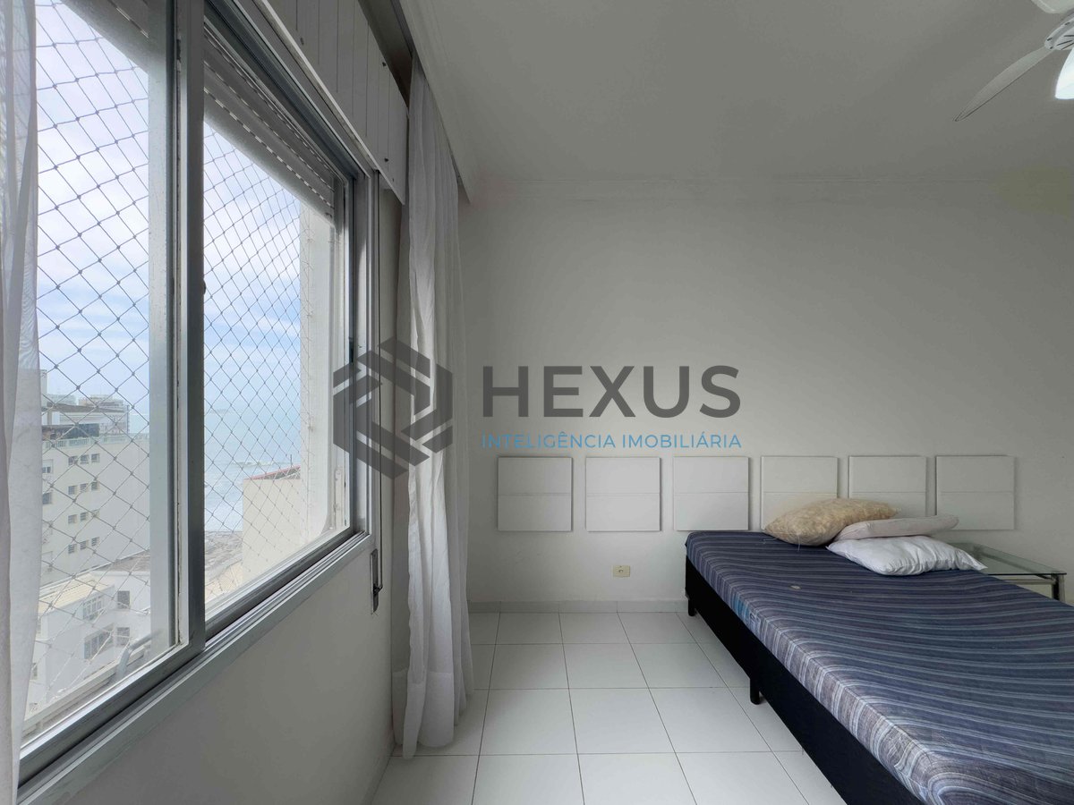 Foto 24 de Apartamento com varanda e vista mar na quadra mar da Praia das Pitangueiras, Guaruja - Hexus